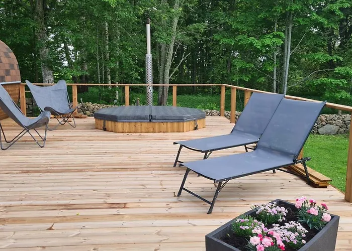 Cozy, Private Country Home With A Garden And Sauna Сasa de vacaciones *